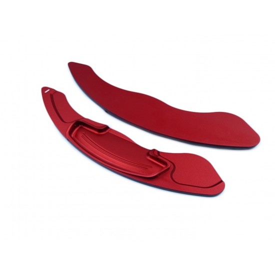 Cıvıc fc5 2016+ ıçın uyumlu paddle shıft (f1 vıtes kulakcık) - kırmızı