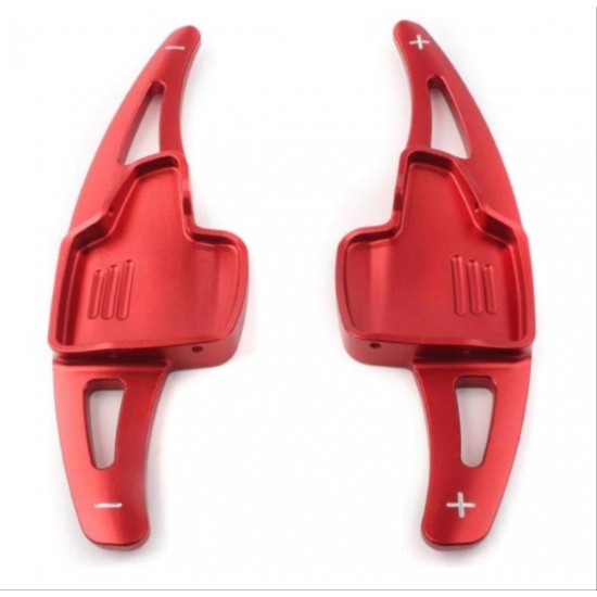 Focus ıçın uyumlu (2015-2019)  paddle shıft (f1 vıtes kulakcık)  -  kırmızı