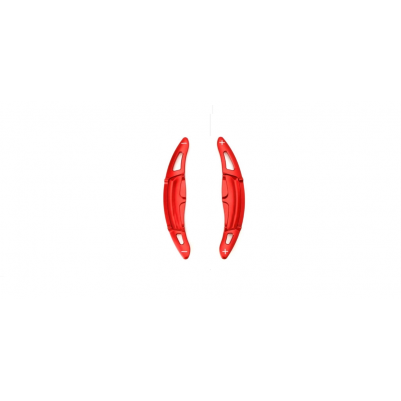 Panamera 2017+/macan 2014+/cayenne 2015+ / 718 2016+ / 911 2016+ ıçın uyumlu paddle shıft - kırmızı