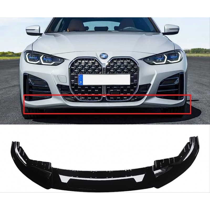 G26 4 serisi için uyumlu m perf. ön lip (4 kapı)