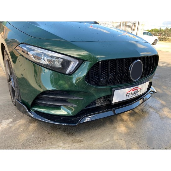 W177 a serısı ıçın ön lıp   - pıano black (parlak sıyah)  (amg donanım ıçın)