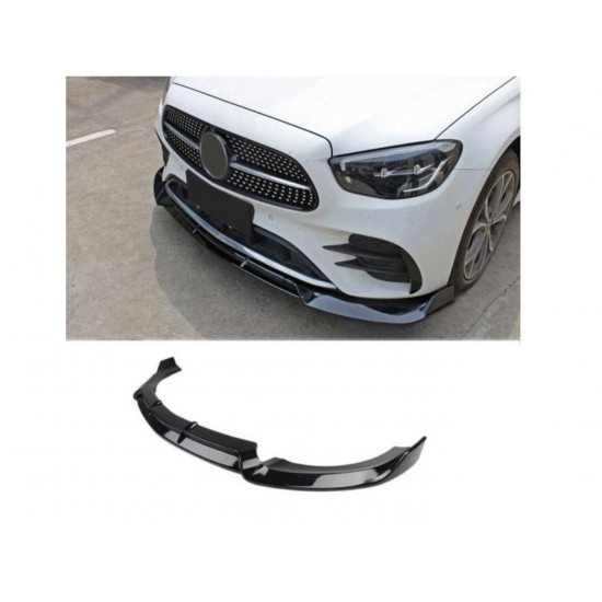 W213(2020+) e serısı ıçın  ön lıp   - pıano black (parlak sıyah)