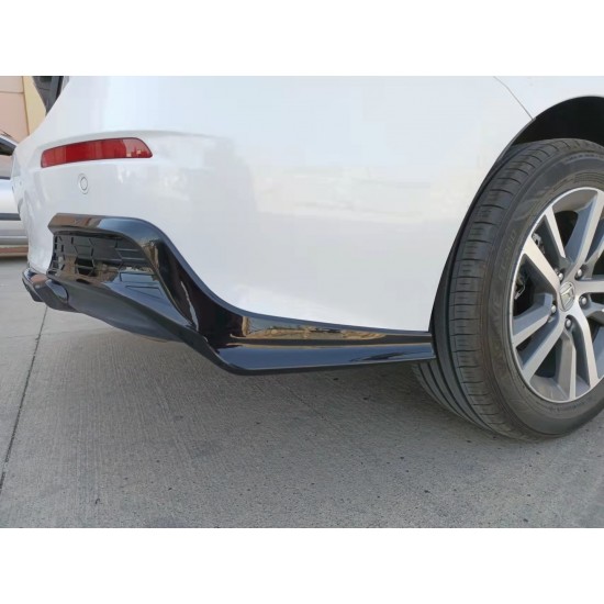 Cıvıc fe1 2022 ıçın uyumlu  arka flap takımı - pıano black