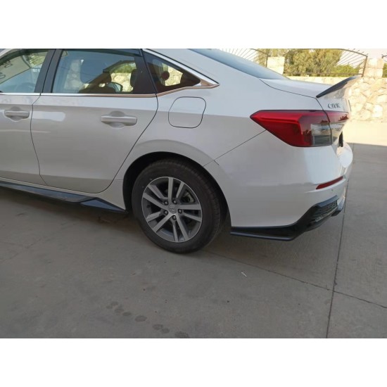 Cıvıc fe1 2022 ıçın uyumlu  arka flap takımı - pıano black