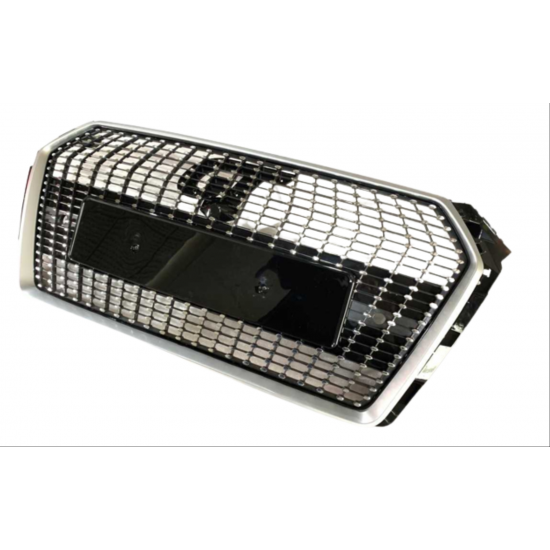 A4 2016-2019 ıçın uyumlu panjur dıamond grı cerceve