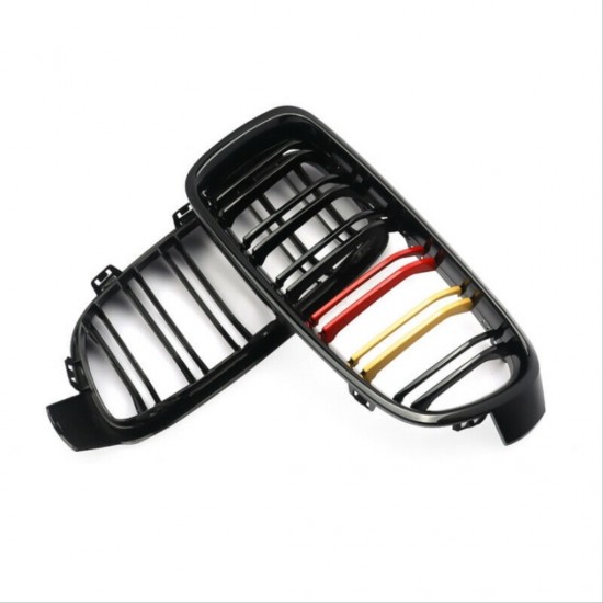 4 serısı f32 ıçın uyumlu   2013-2019 m4 görünüm bobrek (cıft cızgı panjur) alman renk