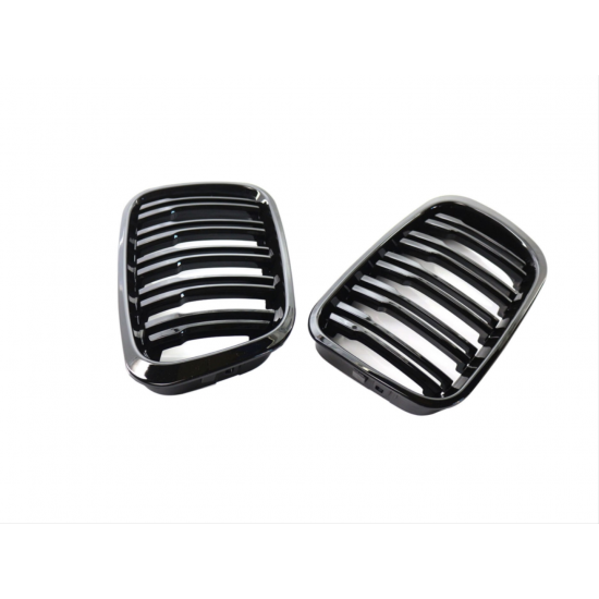 3 serısı e46 2002-2004 ıçın uyumlu çıft çızgı m panjur (böbrek)