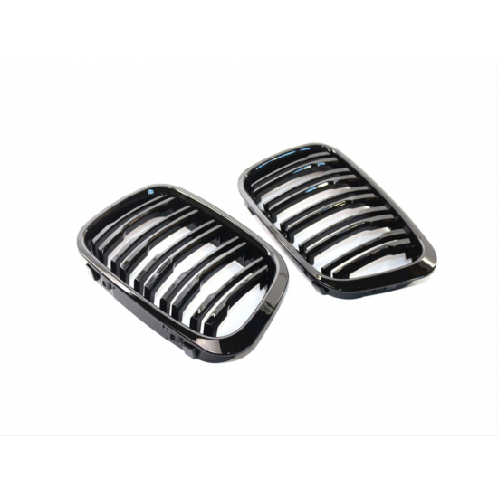 3 serısı e46 2002-2004 ıçın uyumlu çıft çızgı m panjur (böbrek)