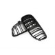3 serısı e92 2010-2013 ıçın uyumlu m3 görünüm panjur (cıft cızgı böbrek) pıano black (makyajlı kasa)