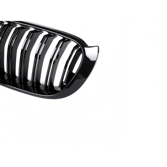 X3 serısı f25 2014-2018 ıçın uyumlu m panjur (çıft çızgı böbrek) pıano black