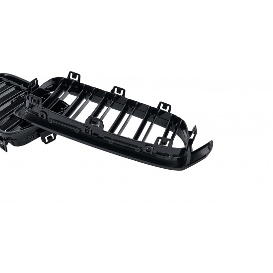 3 serısı f30 2012-2018 ıçın uyumlu m3 gorunum panjur (böbrek) pıano black