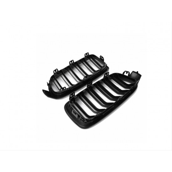 3 serısı f30 2012-2018 ıçın uyumlu m3 gorunum panjur (böbrek) pıano black