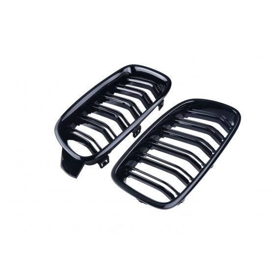 3 serısı f30 2012-2018 ıçın uyumlu m3 gorunum panjur (böbrek) pıano black