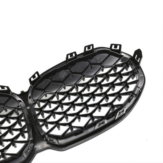 1 serısı f40 2019+  ıçın uyumlu dıamond panjur (böbrek)