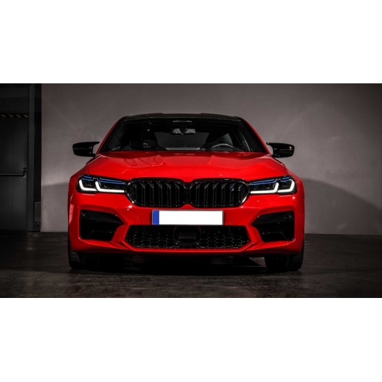 5 serısı g30  2020+ ıçın uyumlu m5 görünüm çıft çızgı böbrek (makyajlı  kasa)