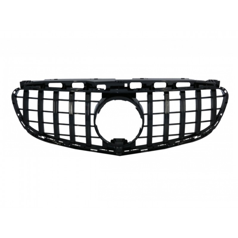 W212 ıçın uyumlu 2013-2015 e serısı ıçın uyumlu gtr panjur - sıyah (makyajlı  kasa)