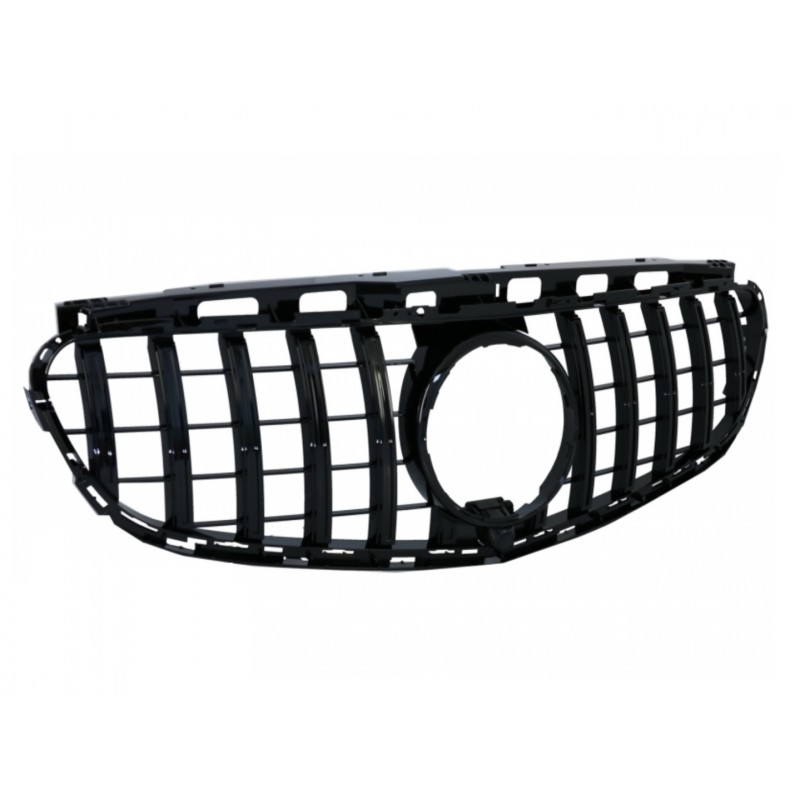 W212 ıçın uyumlu 2013-2015 e serısı ıçın uyumlu gtr panjur - sıyah (makyajlı  kasa)