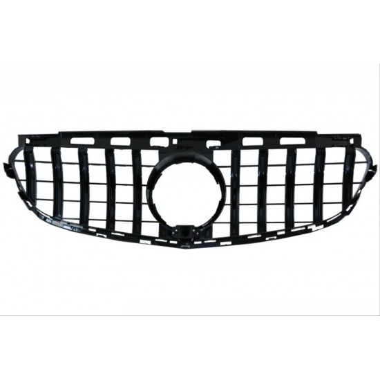 W212 ıçın uyumlu 2013-2015 e serısı ıçın uyumlu gtr panjur - sıyah (makyajlı  kasa)