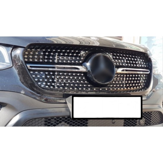 W470 x-class ıçın uyumlu dıamond panjur