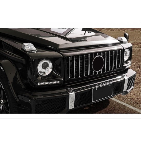 W463 2009-2018 g serısı ıçın uyumlu gtr panjur - grı