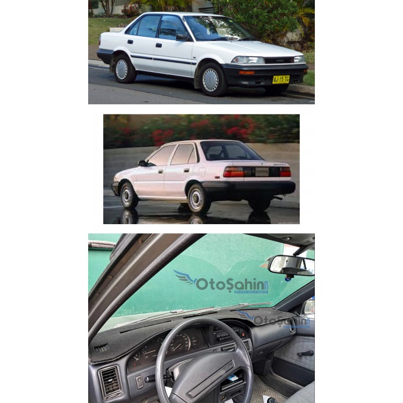 Toyota Corolla AE92 1990-1992 Arası Uyumlu Torpido Örtüsü